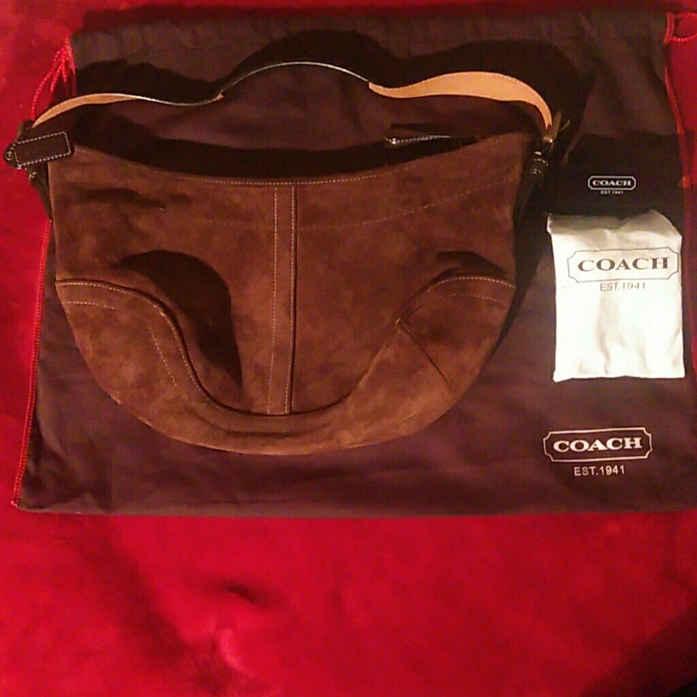 A Coach brand handbag